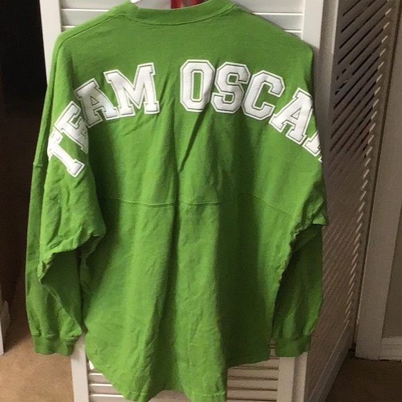 Oscar the Grouch Sesame Place Spirit Jersey - Picture 2 of 2